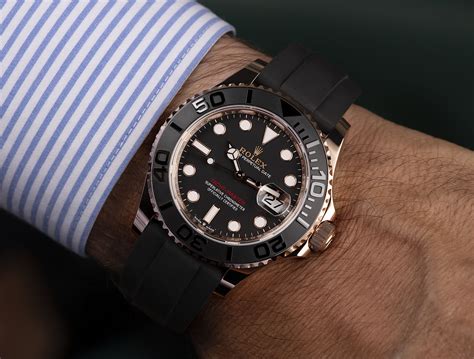 rolex datejust rose gold yacht master luxury car|Rolex titanium yacht master.